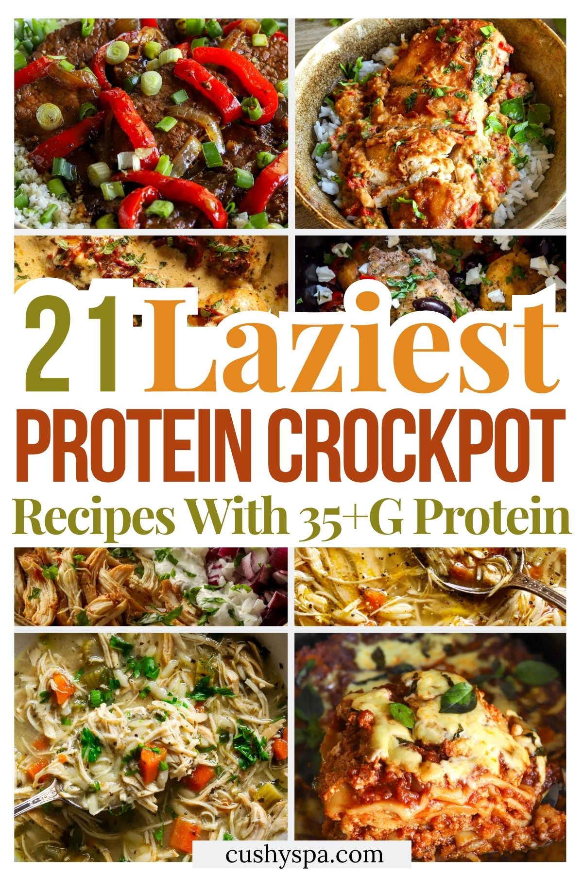 21 Lazy Girl High Protein Crockpot Recipes with 35+ G Protein
