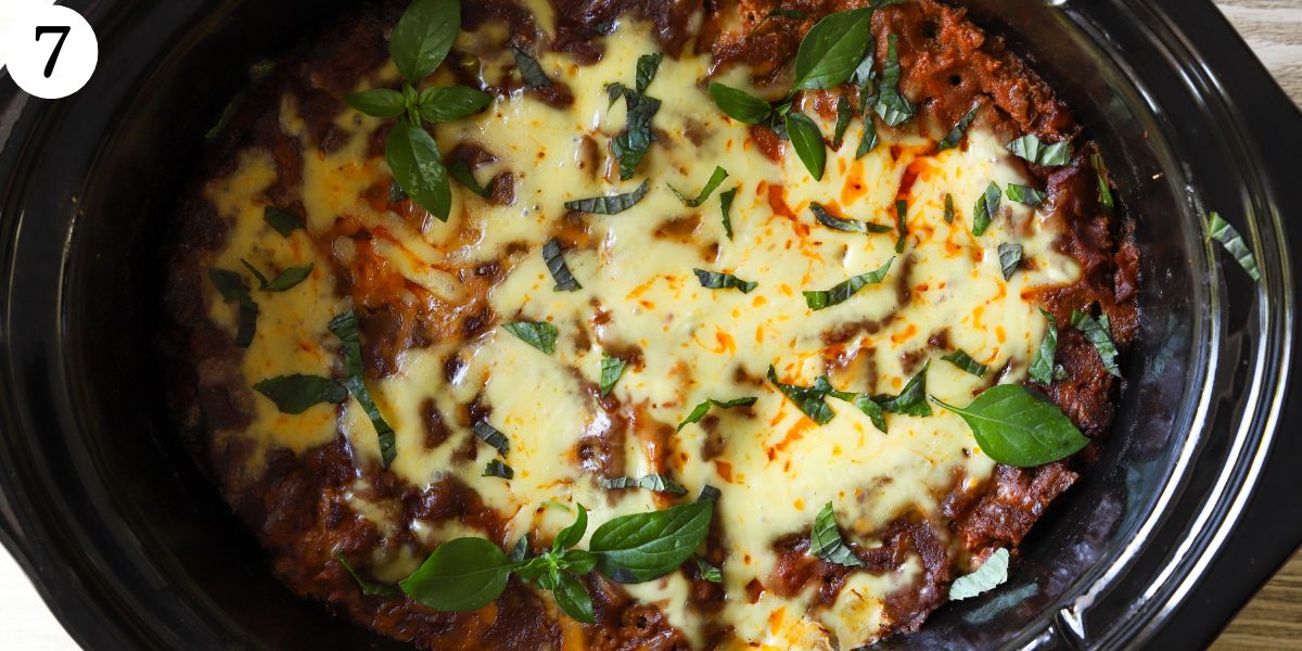 Delicious Crockpot Lasagna Step 7