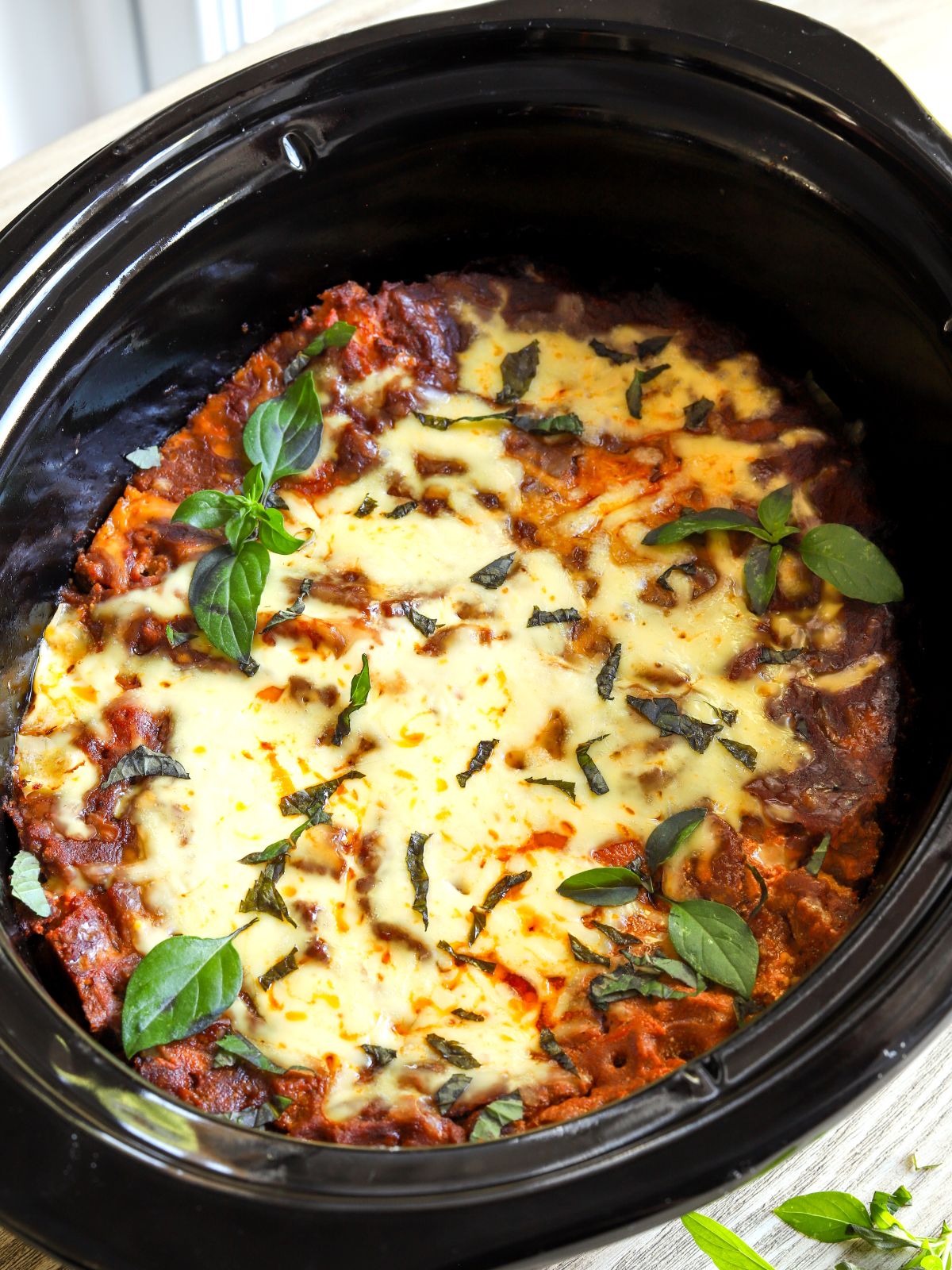 Yummy Crockpot Lasagna