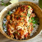 Crockpot Peanut Chicken