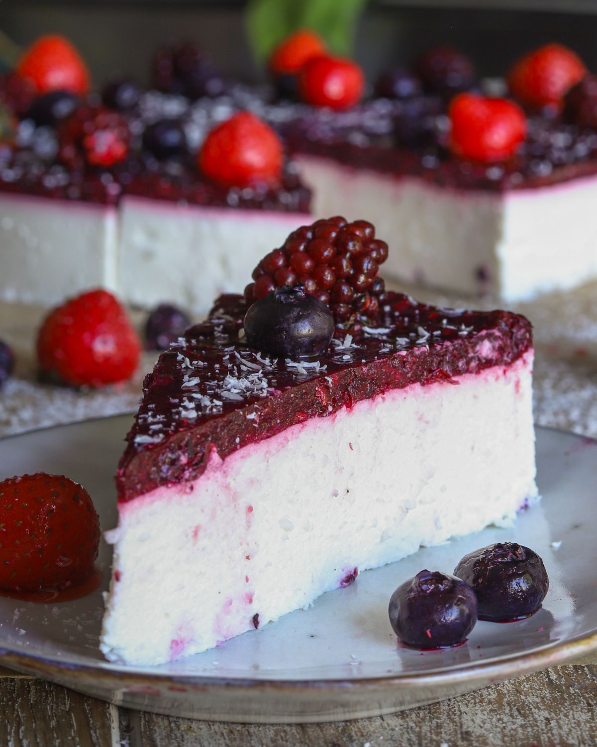 Nature's Botox Protein Berry Cake