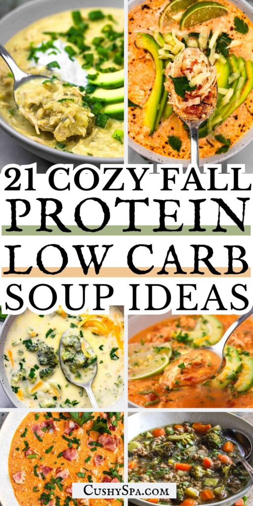 21 Fall High Protein Low Carb Soup Ideas