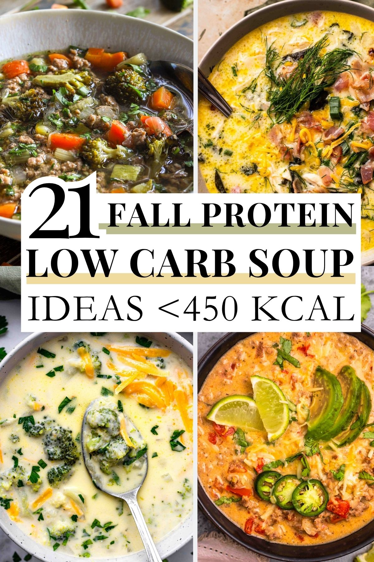 21 Fall High Protein Low Carb Soup Ideas Under 450 Kcal