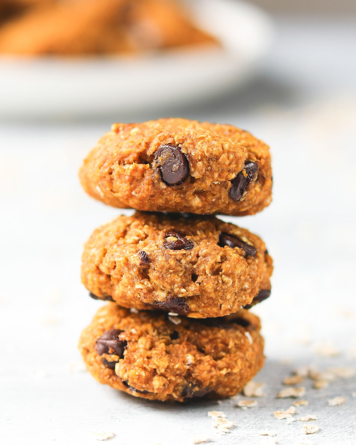 Protein Pumpkin Oatmeal Cookies
