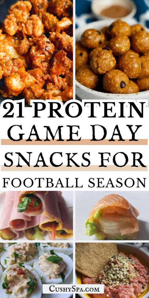 21 High Protein Game Day Snacks for Football Season